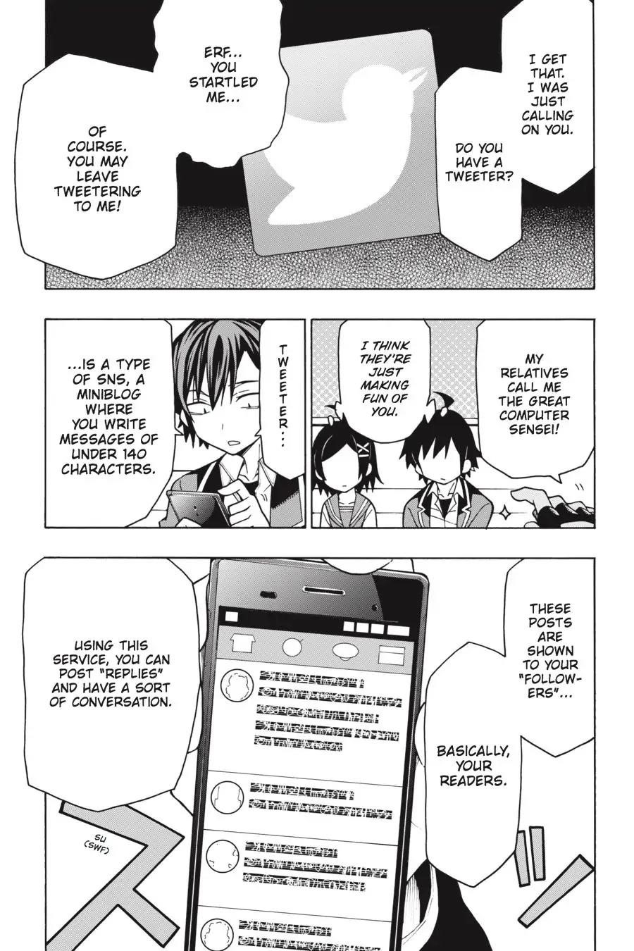 My Youth Romantic Comedy Is Wrong as I Expected @ comic Chapter 57 - Page 33