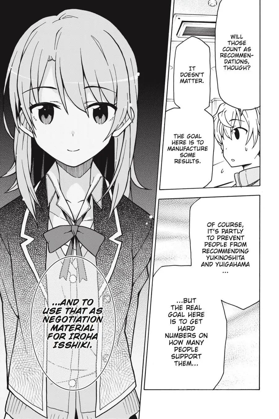 My Youth Romantic Comedy Is Wrong as I Expected @ comic Chapter 57 - Page 35