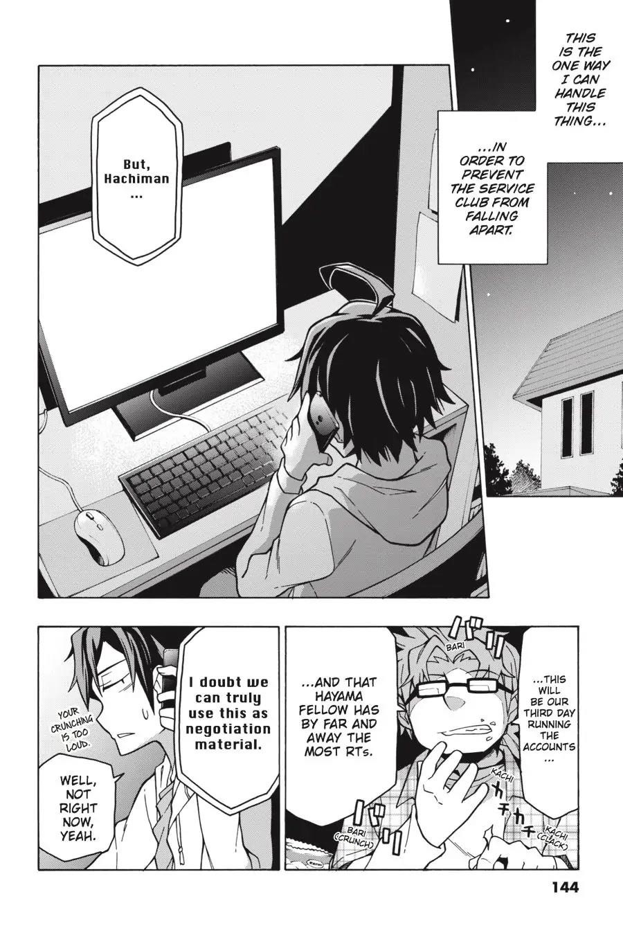 My Youth Romantic Comedy Is Wrong as I Expected @ comic Chapter 57 - Page 38