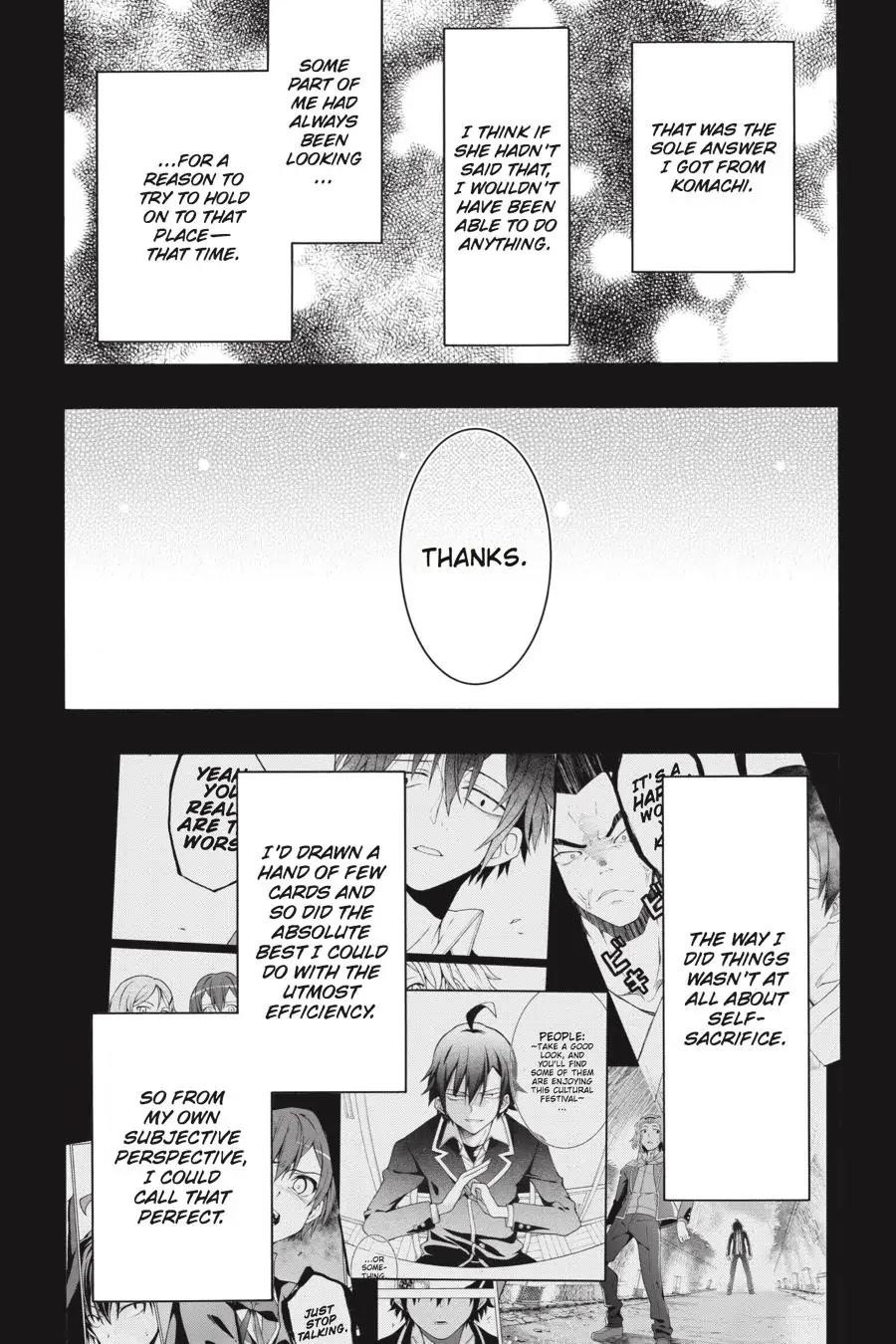 My Youth Romantic Comedy Is Wrong as I Expected @ comic Chapter 57 - Page 7