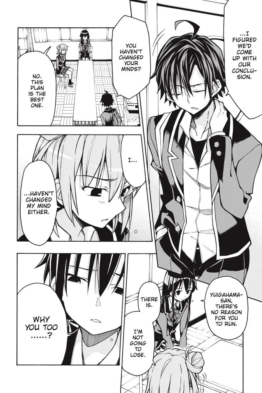 My Youth Romantic Comedy Is Wrong as I Expected @ comic Chapter 58 - Page 21