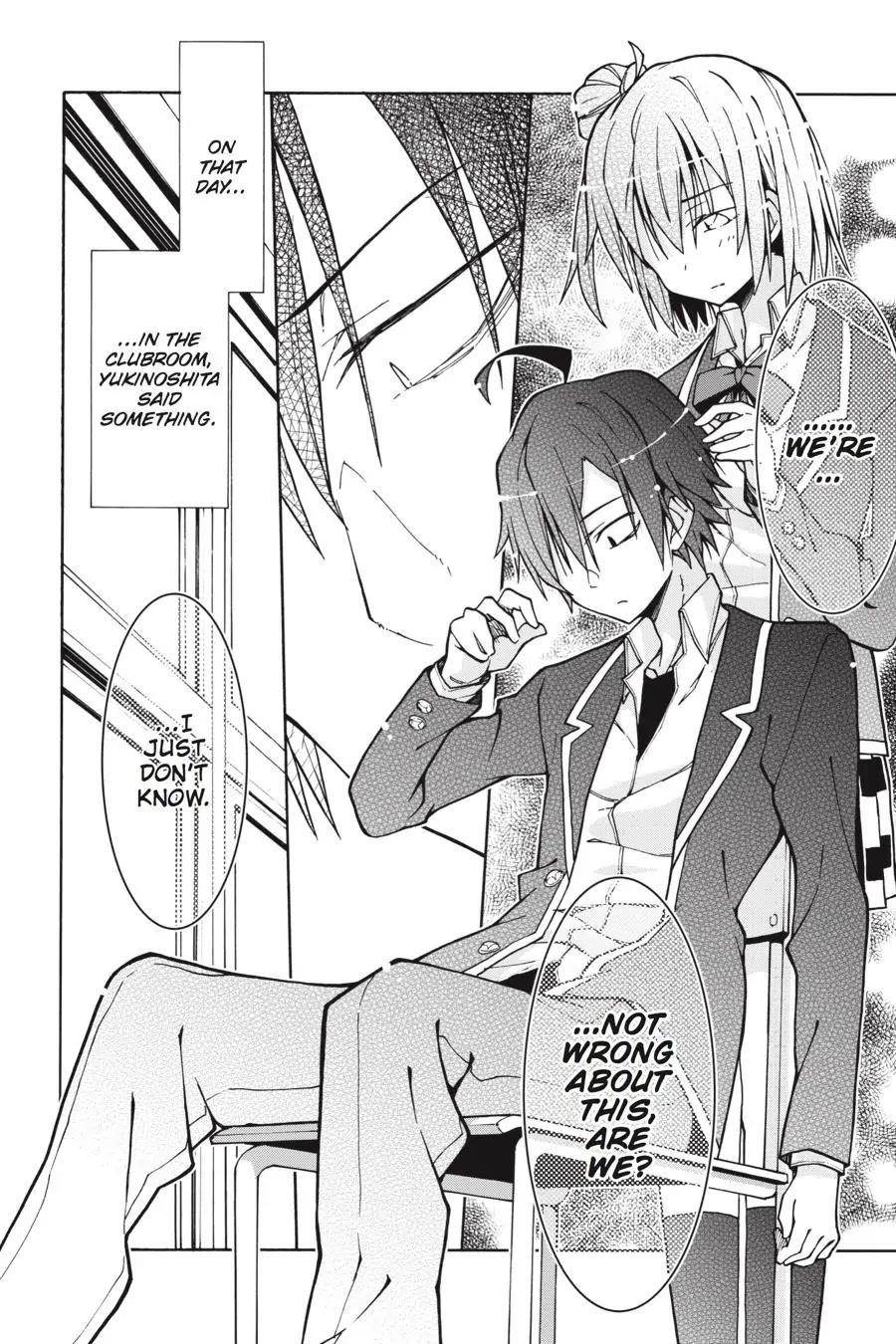 My Youth Romantic Comedy Is Wrong as I Expected @ comic Chapter 58 - Page 37