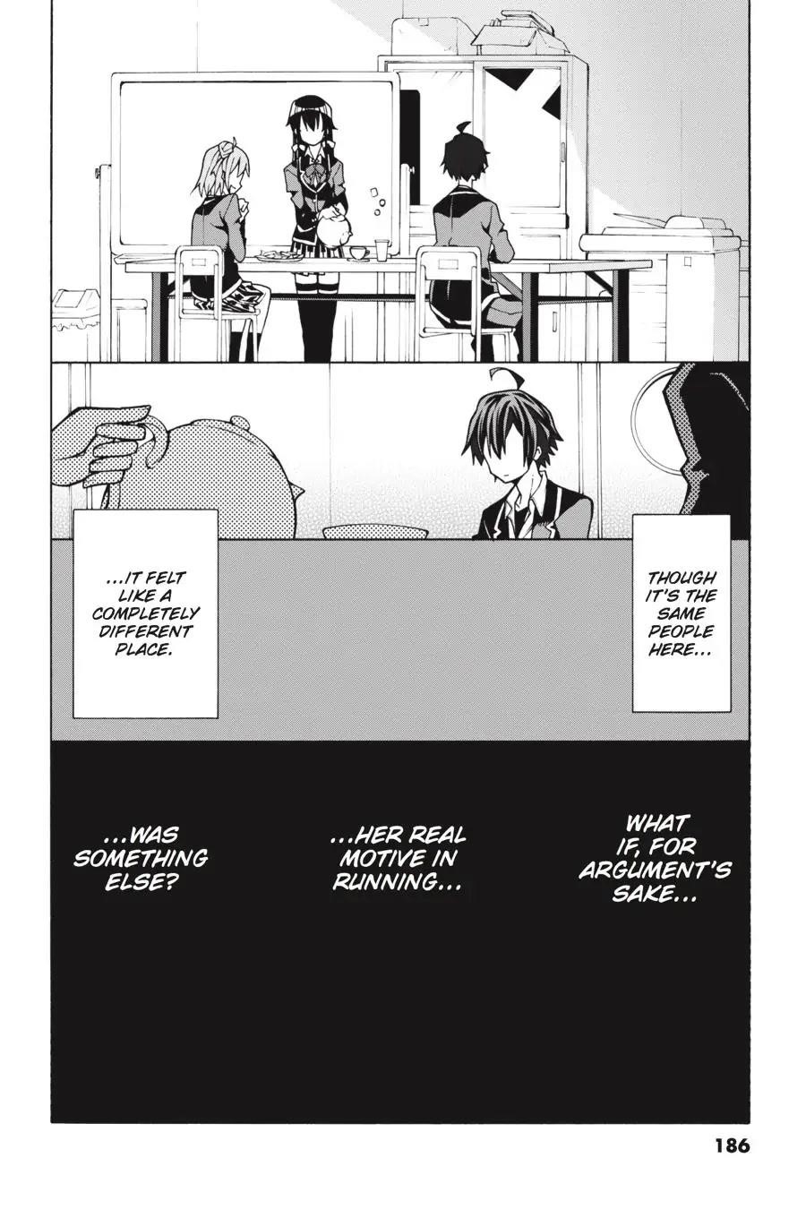 My Youth Romantic Comedy Is Wrong as I Expected @ comic Chapter 58 - Page 39