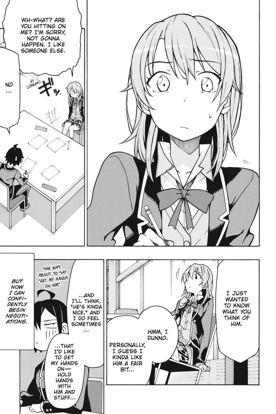 My Youth Romantic Comedy Is Wrong as I Expected @ comic Chapter 58 - Page 5