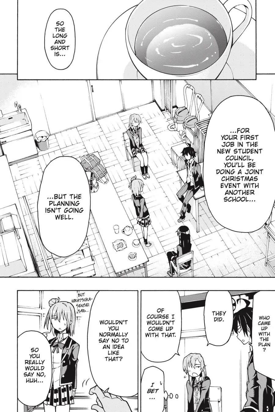 My Youth Romantic Comedy Is Wrong as I Expected @ comic Chapter 59 - Page 19