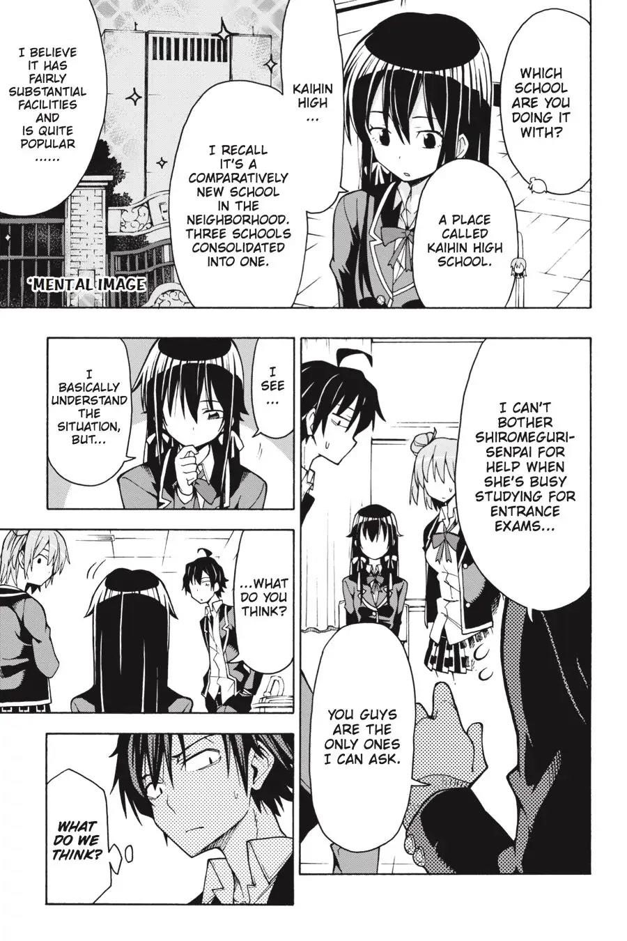 My Youth Romantic Comedy Is Wrong as I Expected @ comic Chapter 59 - Page 20