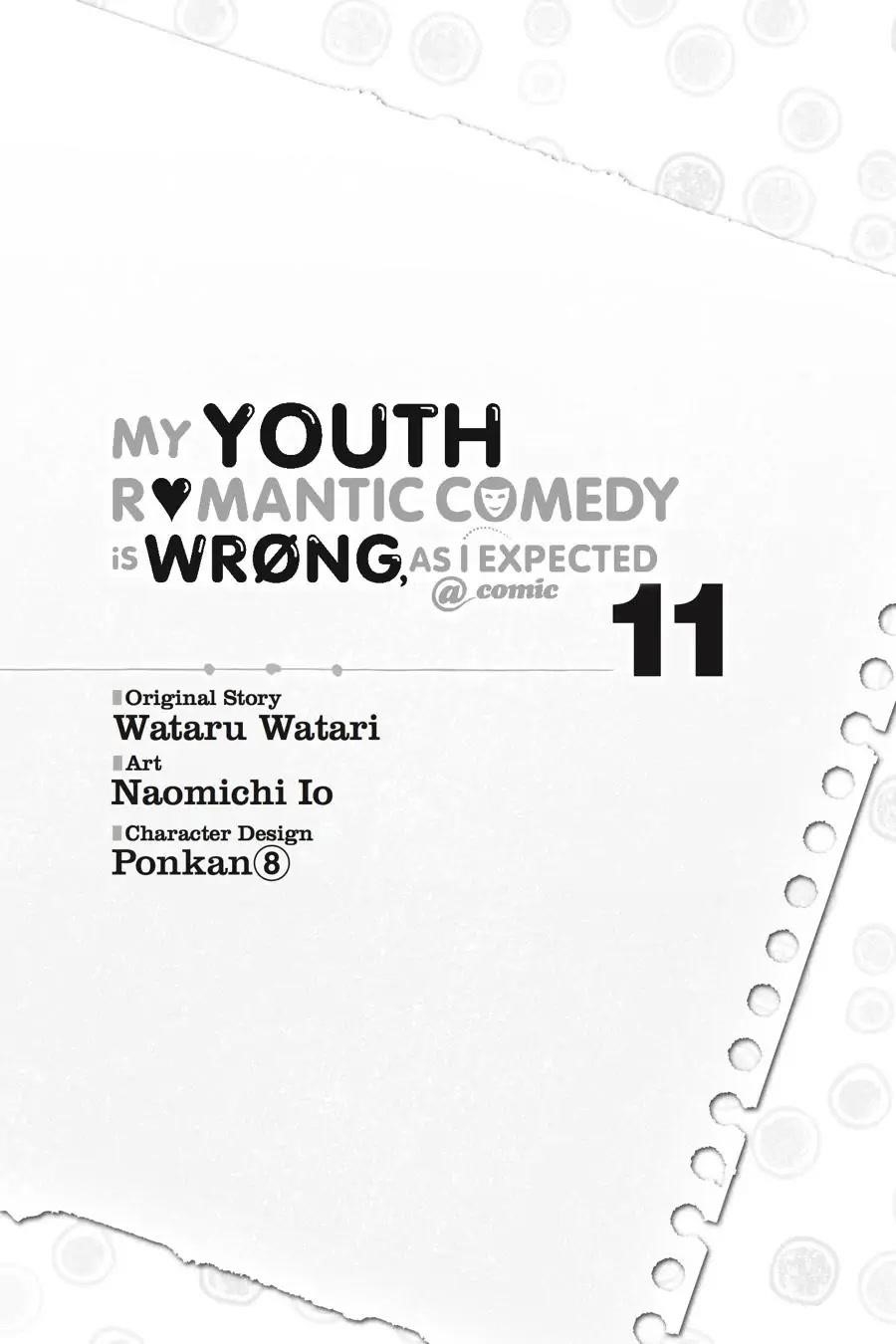 My Youth Romantic Comedy Is Wrong as I Expected @ comic Chapter 59 - Page 6