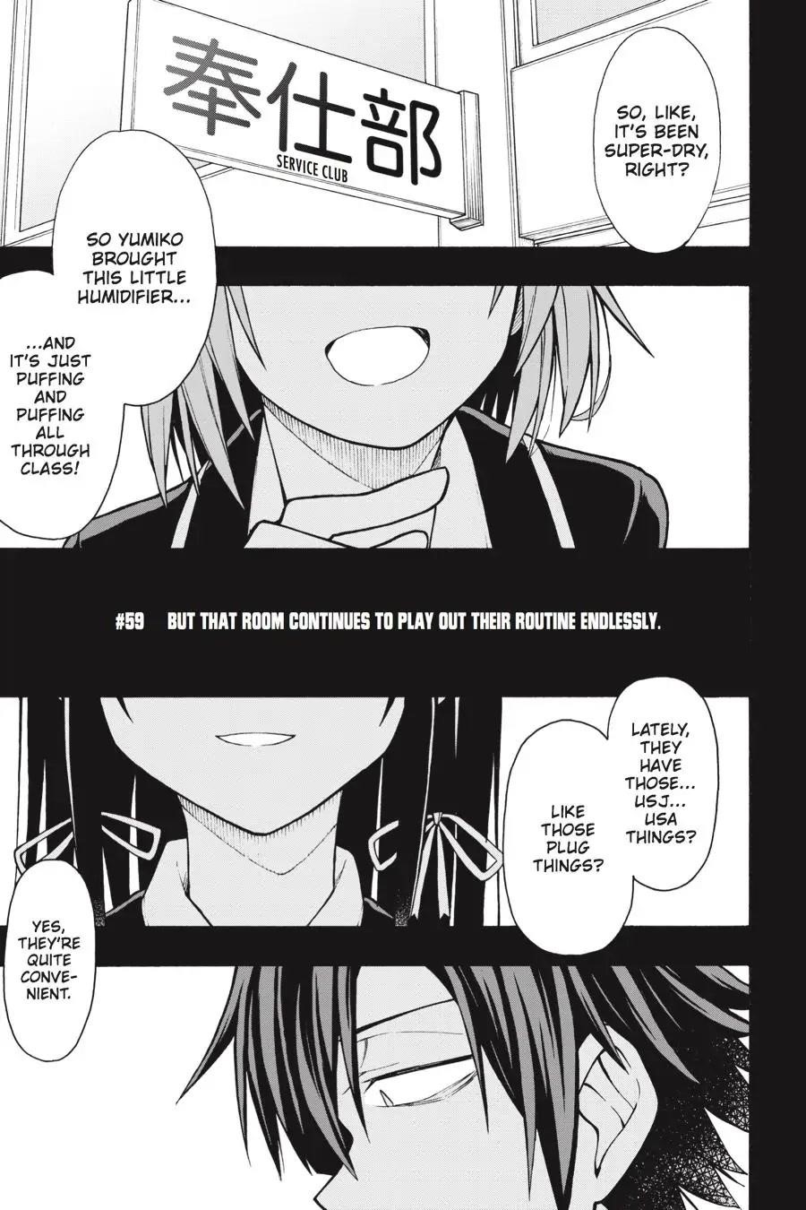 My Youth Romantic Comedy Is Wrong as I Expected @ comic Chapter 59 - Page 8