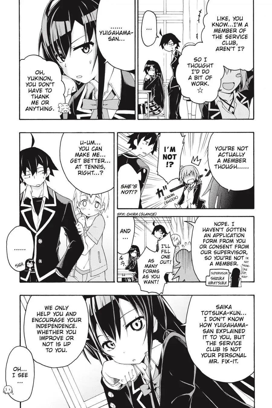 My Youth Romantic Comedy Is Wrong as I Expected @ comic Chapter 6 - Page 25