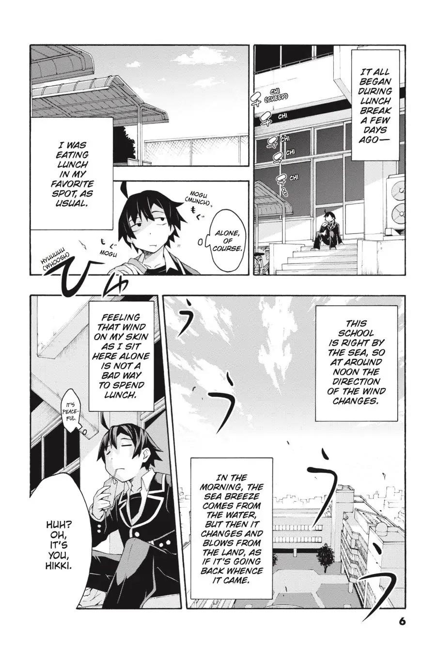 My Youth Romantic Comedy Is Wrong as I Expected @ comic Chapter 6 - Page 8