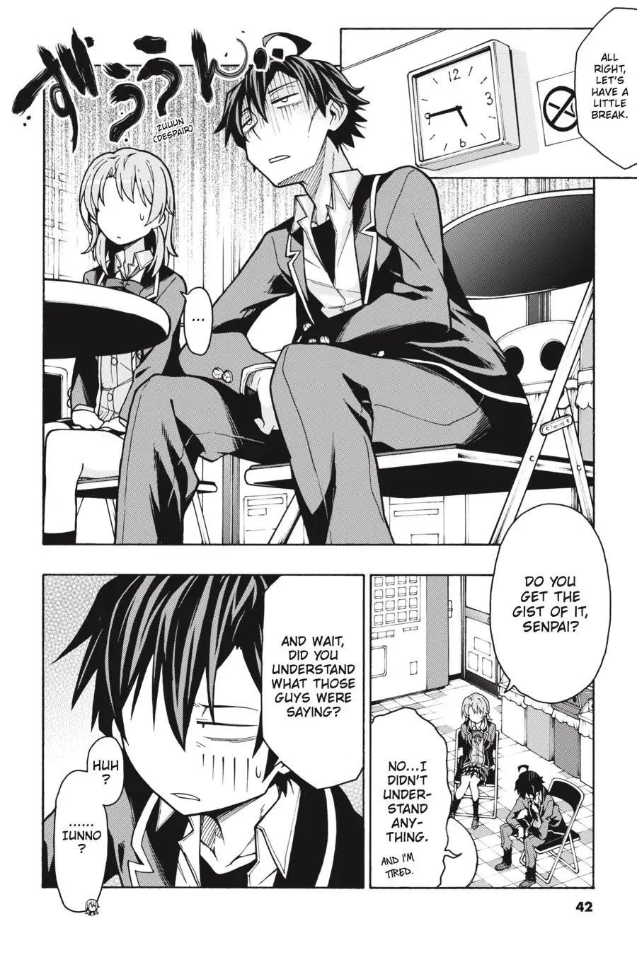 My Youth Romantic Comedy Is Wrong as I Expected @ comic Chapter 60 - Page 14