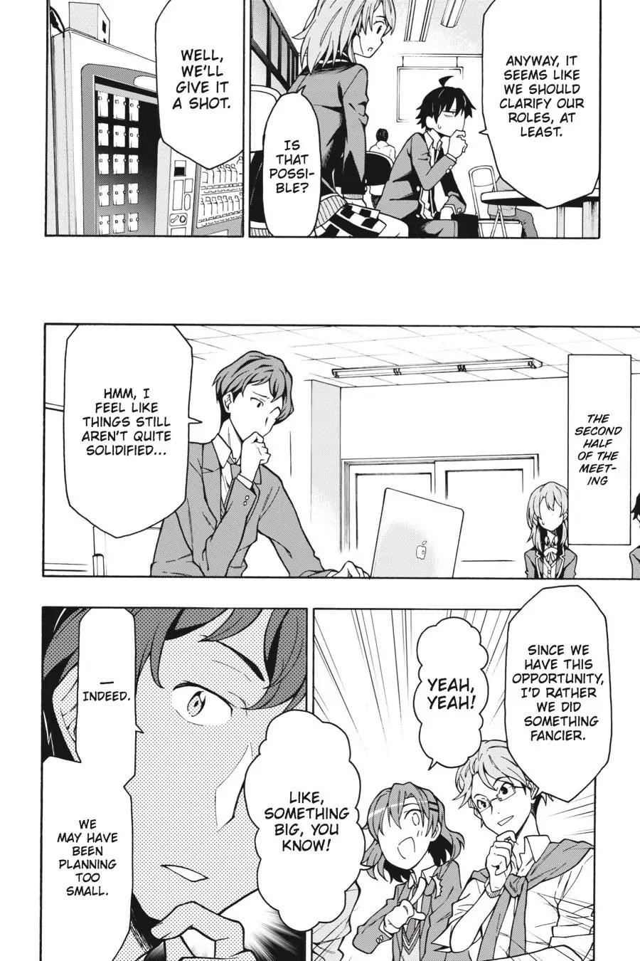 My Youth Romantic Comedy Is Wrong as I Expected @ comic Chapter 60 - Page 16