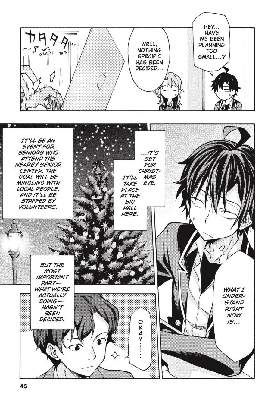 My Youth Romantic Comedy Is Wrong as I Expected @ comic Chapter 60 - Page 17