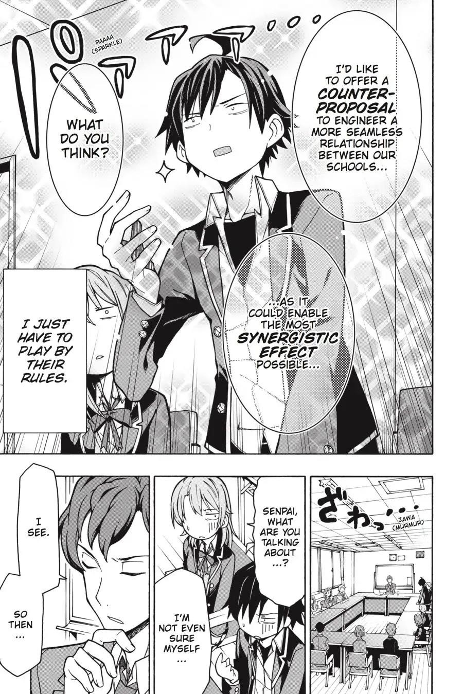 My Youth Romantic Comedy Is Wrong as I Expected @ comic Chapter 60 - Page 21