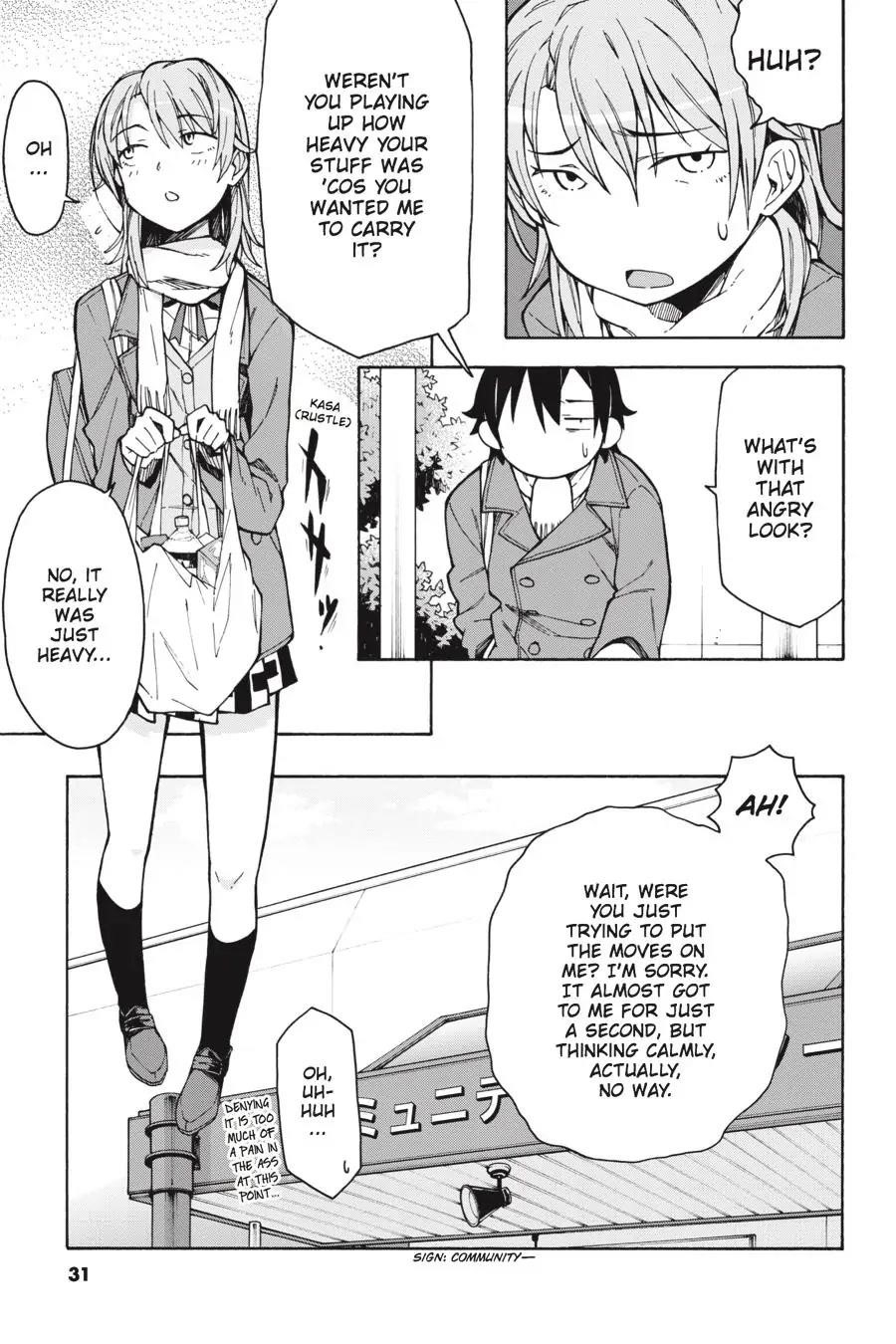 My Youth Romantic Comedy Is Wrong as I Expected @ comic Chapter 60 - Page 3