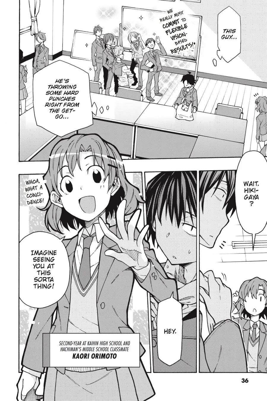 My Youth Romantic Comedy Is Wrong as I Expected @ comic Chapter 60 - Page 8