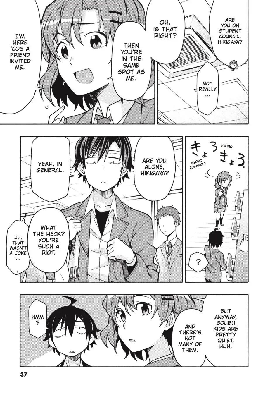 My Youth Romantic Comedy Is Wrong as I Expected @ comic Chapter 60 - Page 9