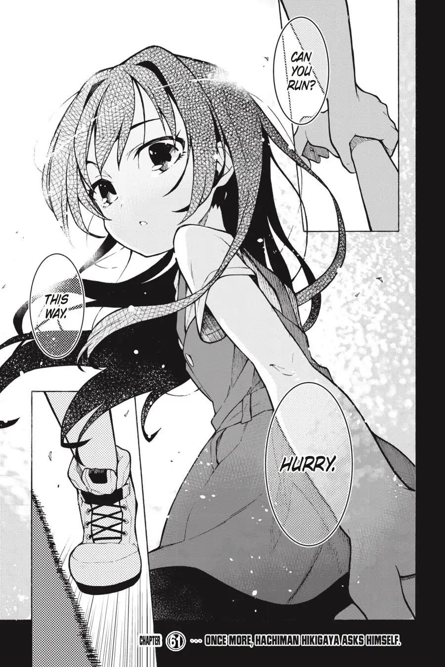 My Youth Romantic Comedy Is Wrong as I Expected @ comic Chapter 61 - Page 1