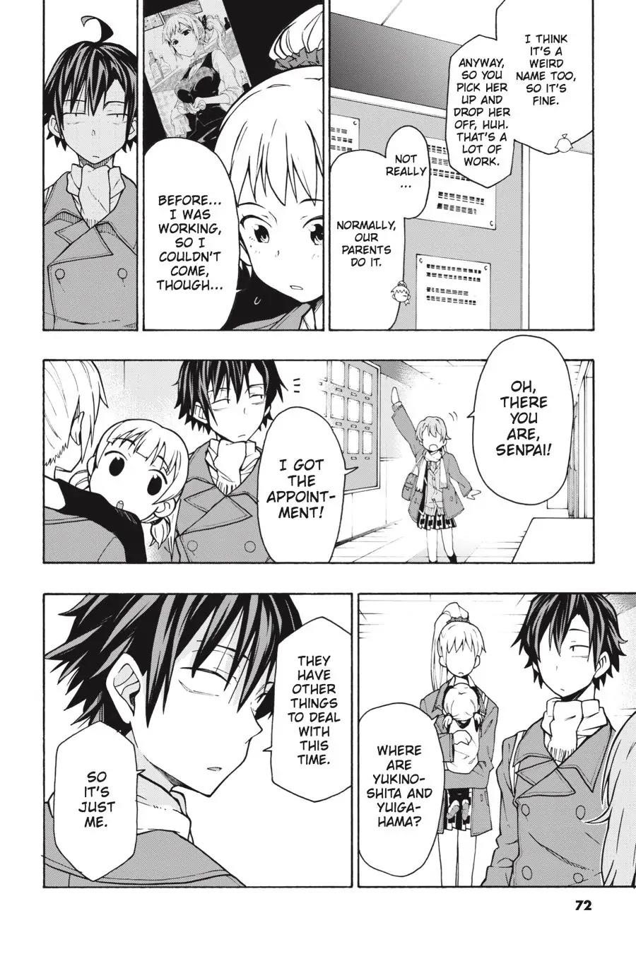 My Youth Romantic Comedy Is Wrong as I Expected @ comic Chapter 61 - Page 14