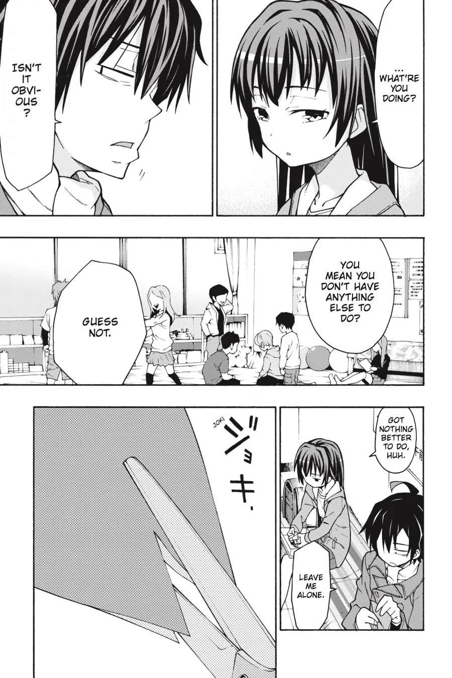 My Youth Romantic Comedy Is Wrong as I Expected @ comic Chapter 61 - Page 25