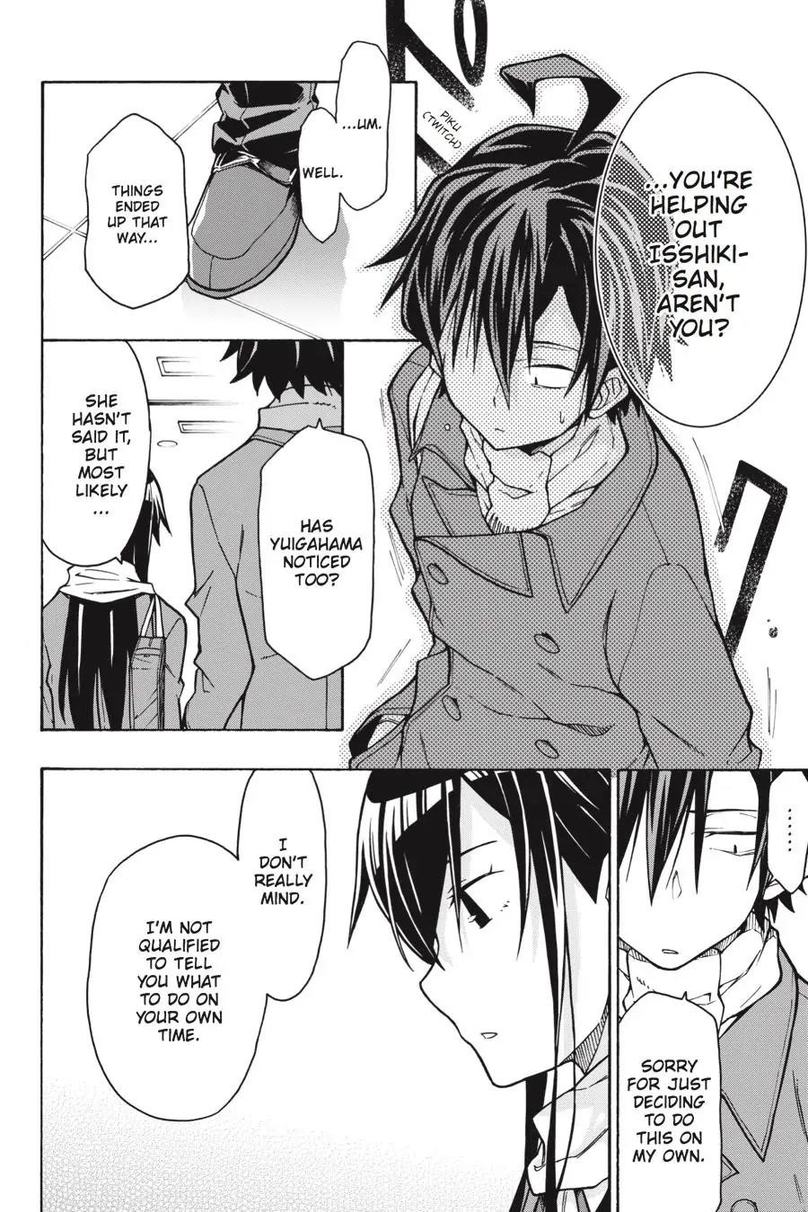 My Youth Romantic Comedy Is Wrong as I Expected @ comic Chapter 62 - Page 16