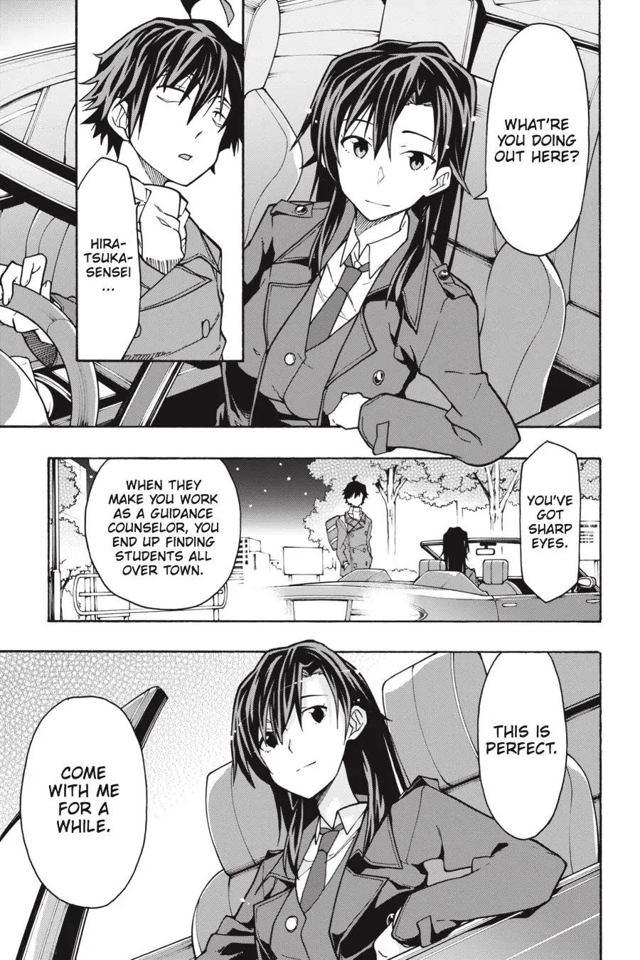 My Youth Romantic Comedy Is Wrong as I Expected @ comic Chapter 62 - Page 27