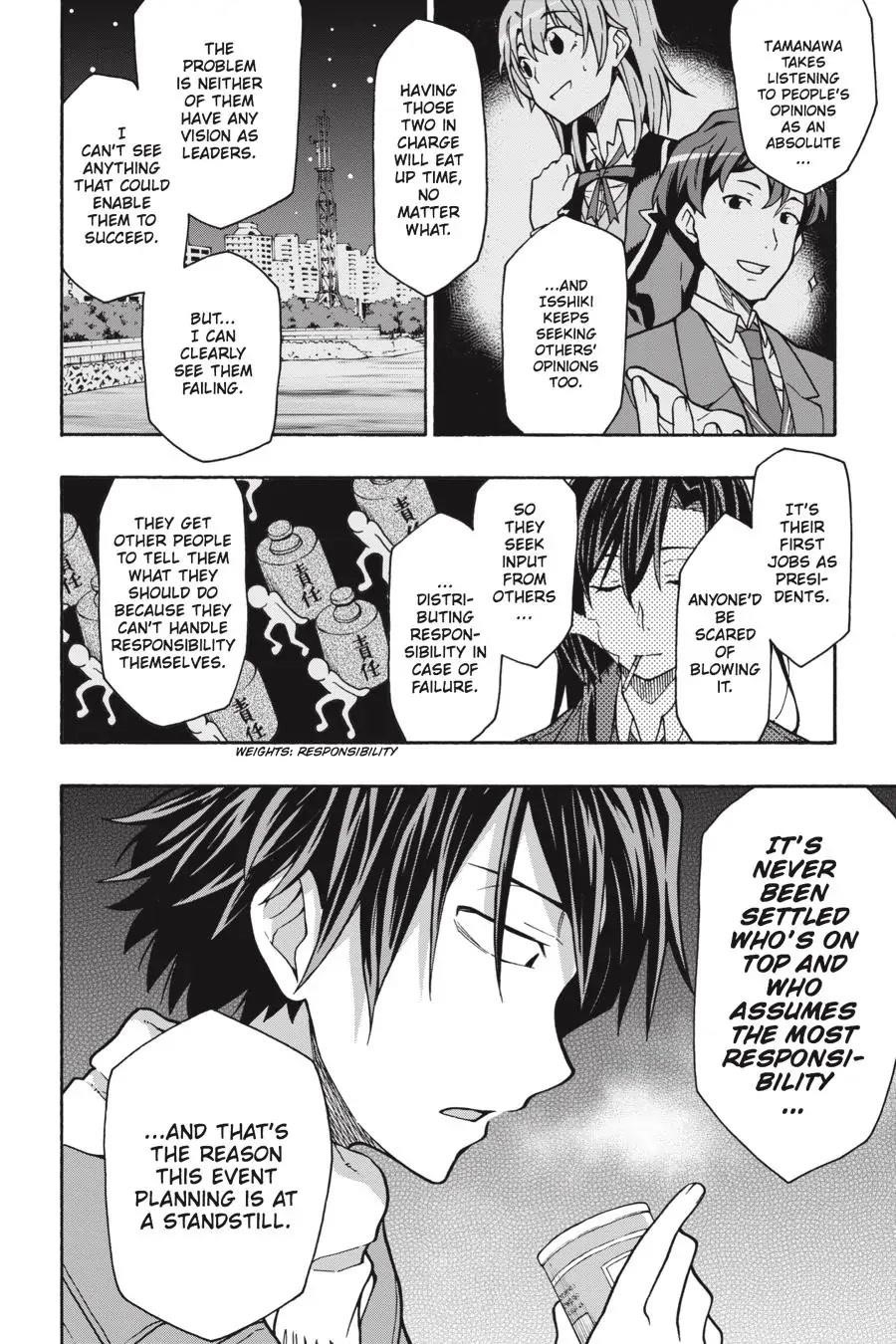 My Youth Romantic Comedy Is Wrong as I Expected @ comic Chapter 62 - Page 30