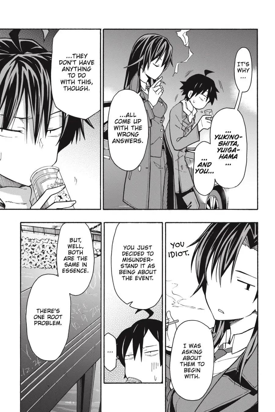 My Youth Romantic Comedy Is Wrong as I Expected @ comic Chapter 62 - Page 33