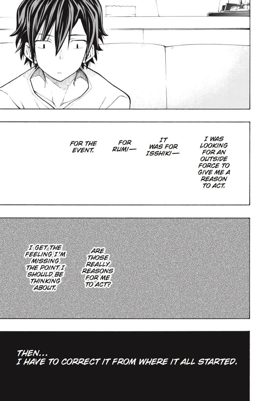 My Youth Romantic Comedy Is Wrong as I Expected @ comic Chapter 63 - Page 13