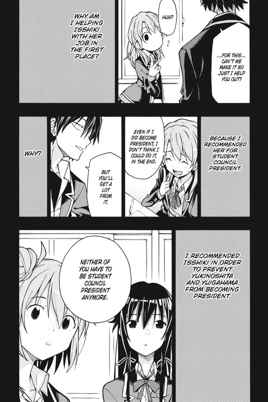 My Youth Romantic Comedy Is Wrong as I Expected @ comic Chapter 63 - Page 14