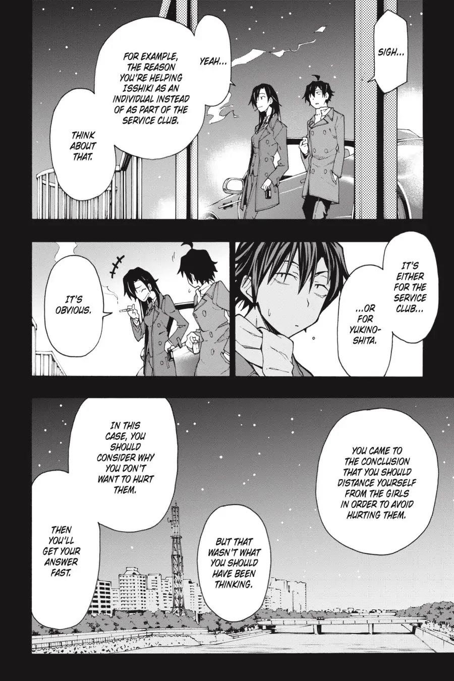 My Youth Romantic Comedy Is Wrong as I Expected @ comic Chapter 63 - Page 8