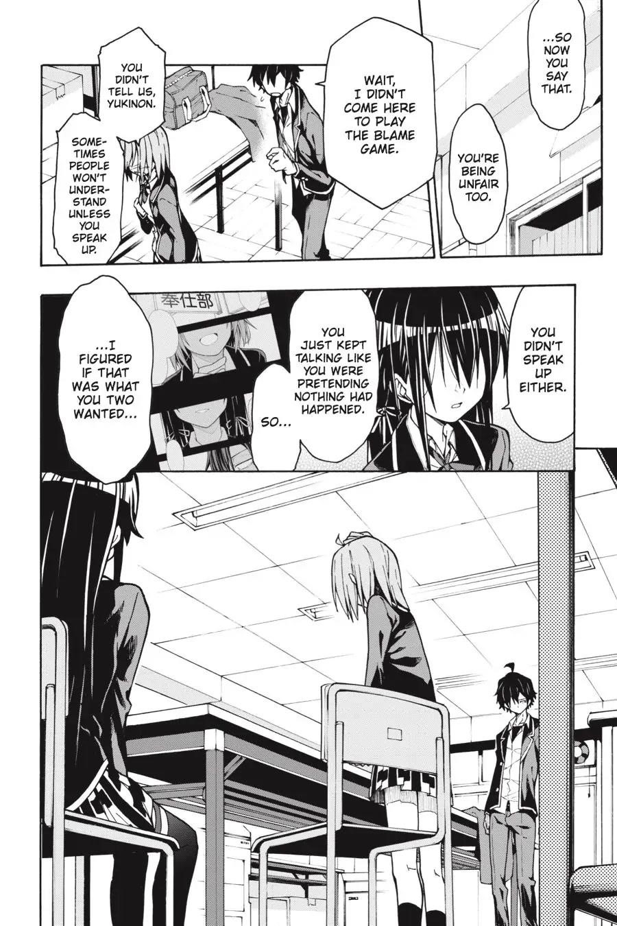 My Youth Romantic Comedy Is Wrong as I Expected @ comic Chapter 64 - Page 10