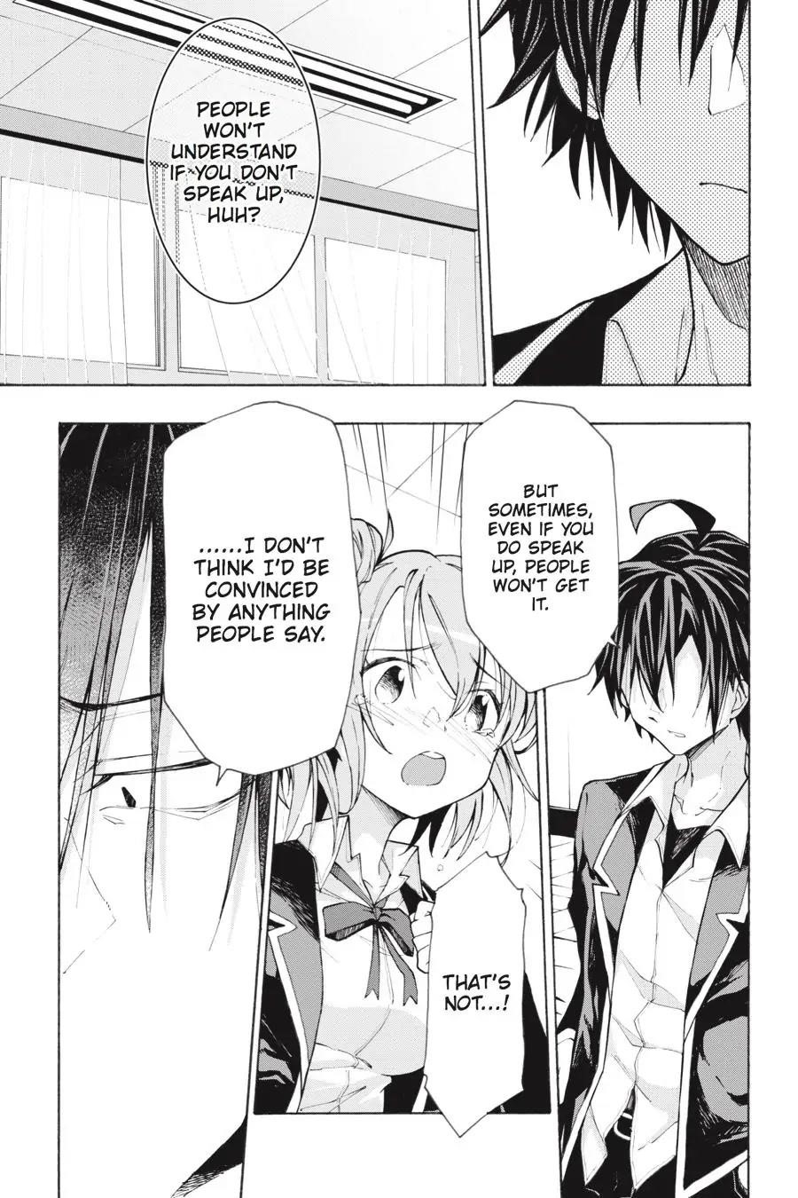 My Youth Romantic Comedy Is Wrong as I Expected @ comic Chapter 64 - Page 11