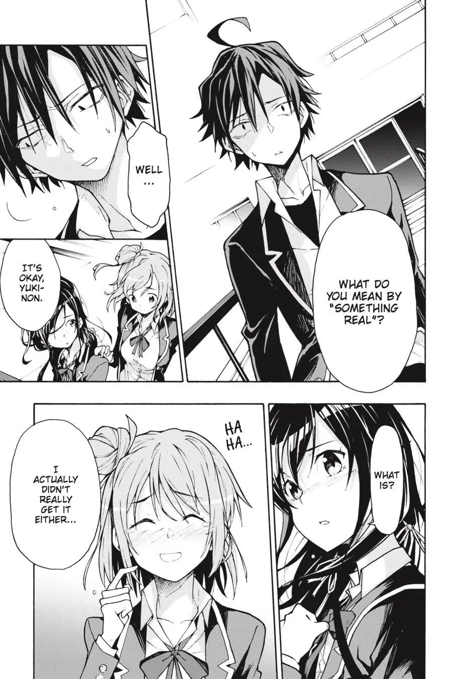 My Youth Romantic Comedy Is Wrong as I Expected @ comic Chapter 64 - Page 25