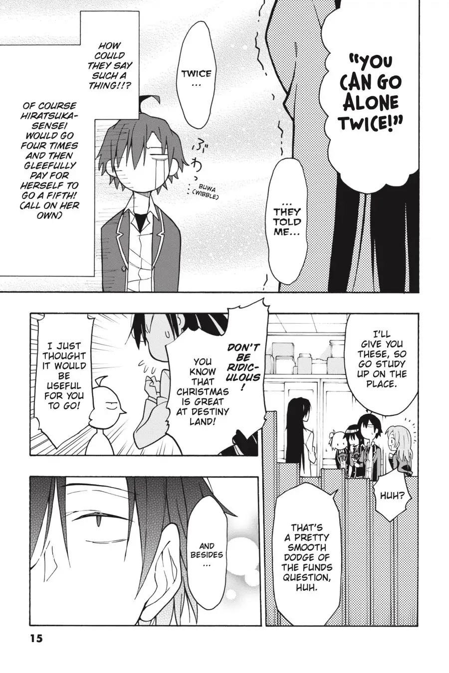 My Youth Romantic Comedy Is Wrong as I Expected @ comic Chapter 65 - Page 15