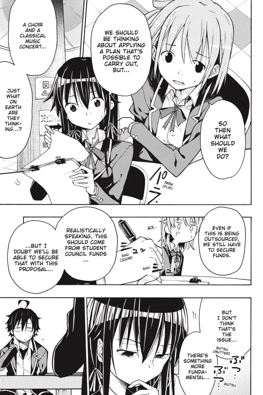 My Youth Romantic Comedy Is Wrong as I Expected @ comic Chapter 65 - Page 7