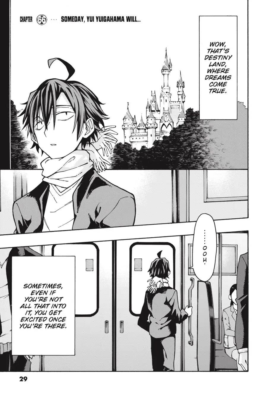 My Youth Romantic Comedy Is Wrong as I Expected @ comic Chapter 66 - Page 1