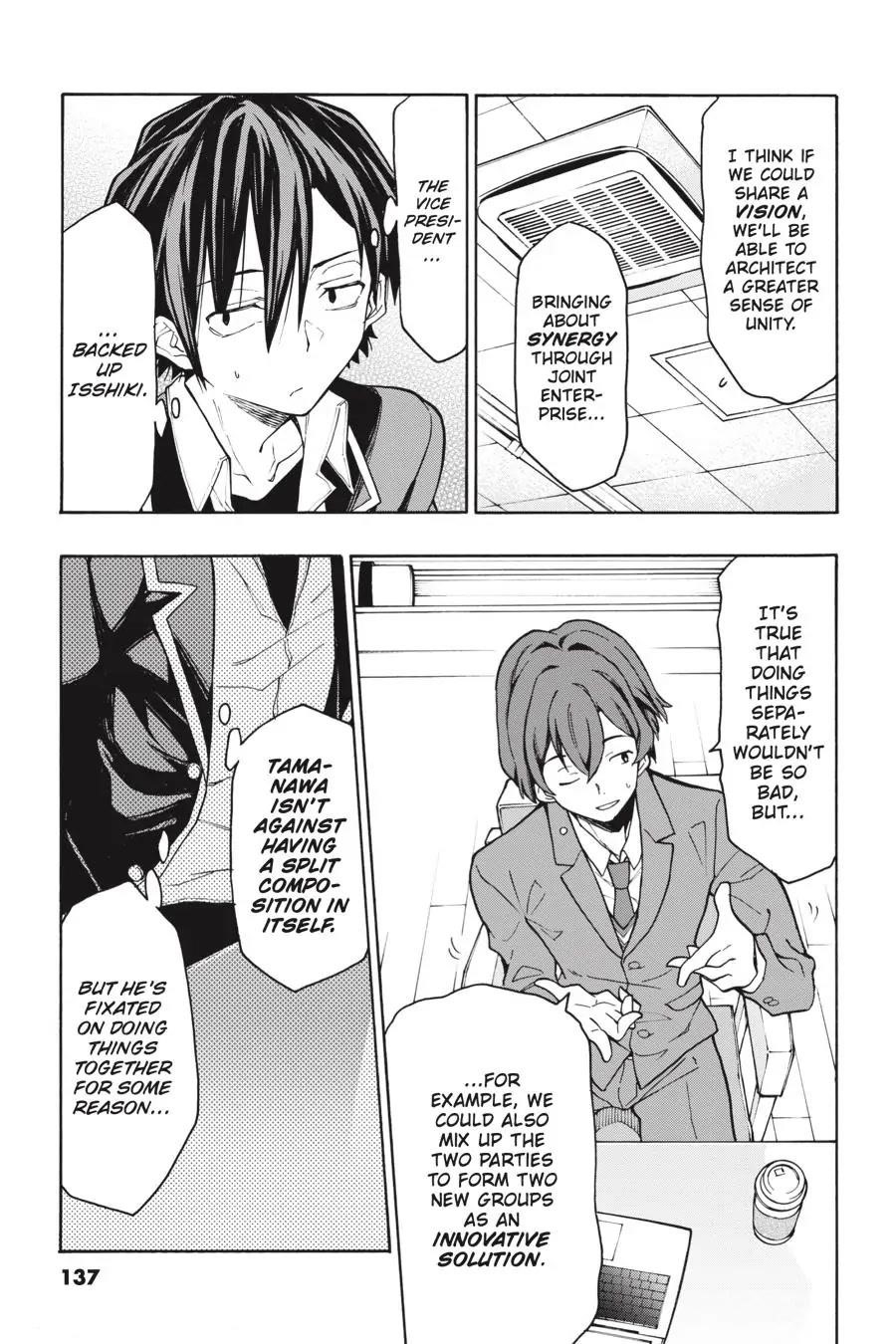 My Youth Romantic Comedy Is Wrong as I Expected @ comic Chapter 69 - Page 21