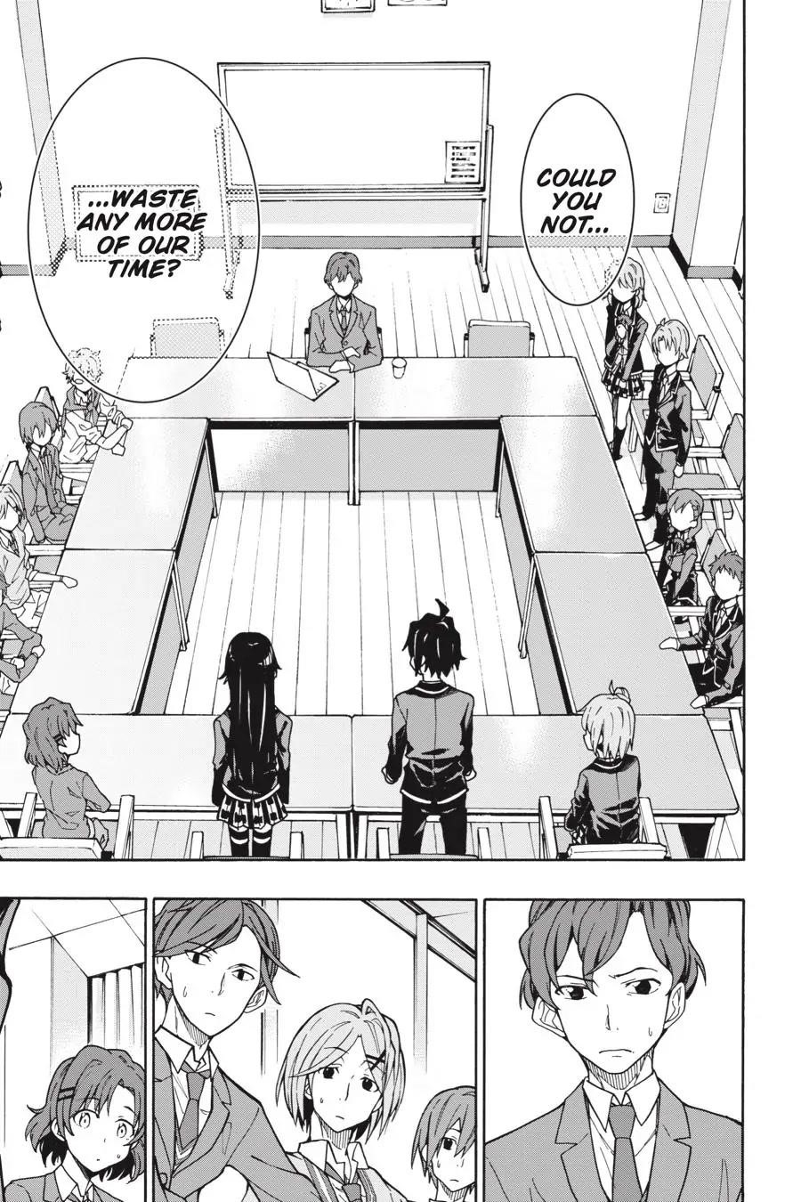 My Youth Romantic Comedy Is Wrong as I Expected @ comic Chapter 69 - Page 32