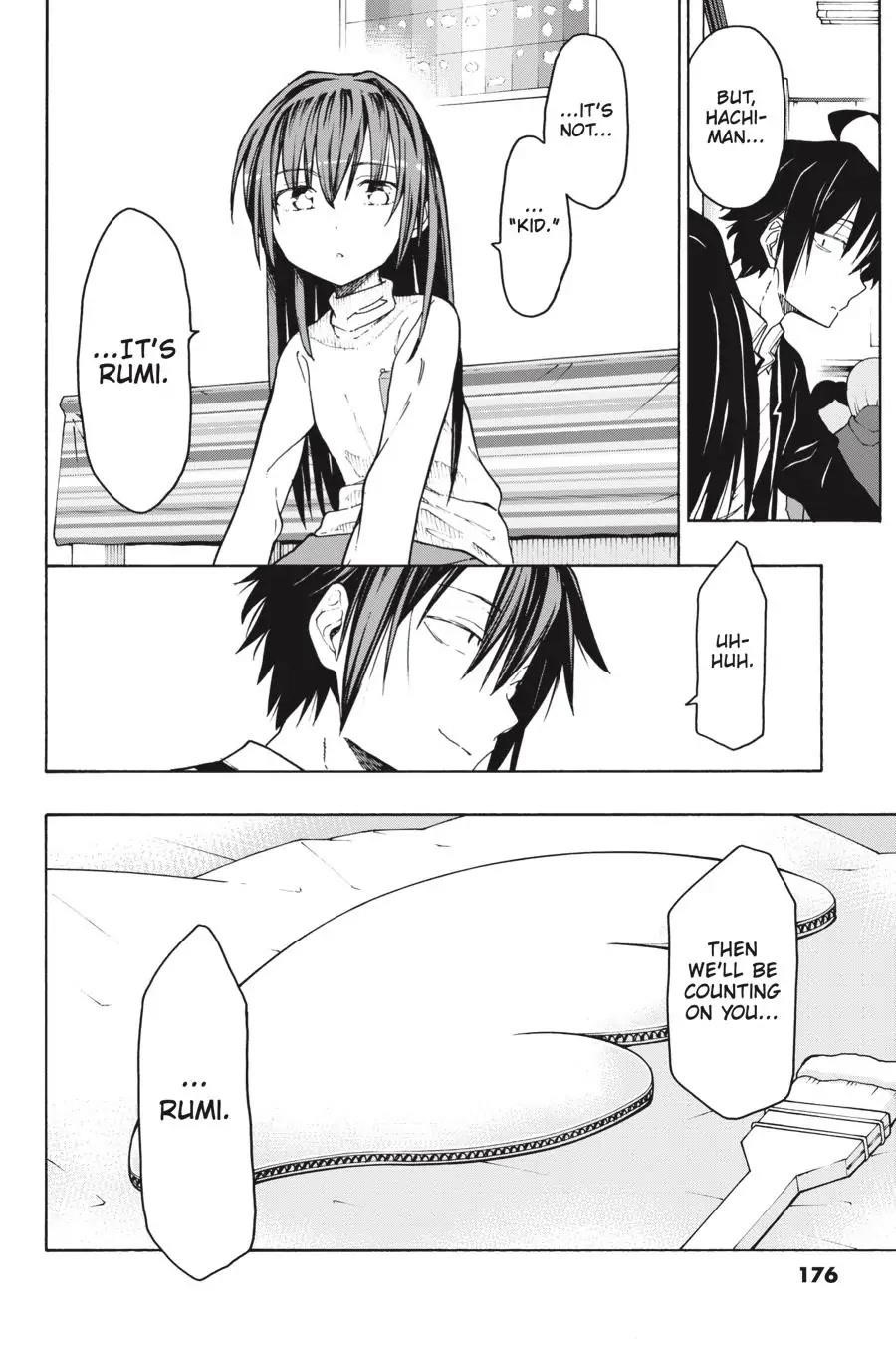 My Youth Romantic Comedy Is Wrong as I Expected @ comic Chapter 70 - Page 14