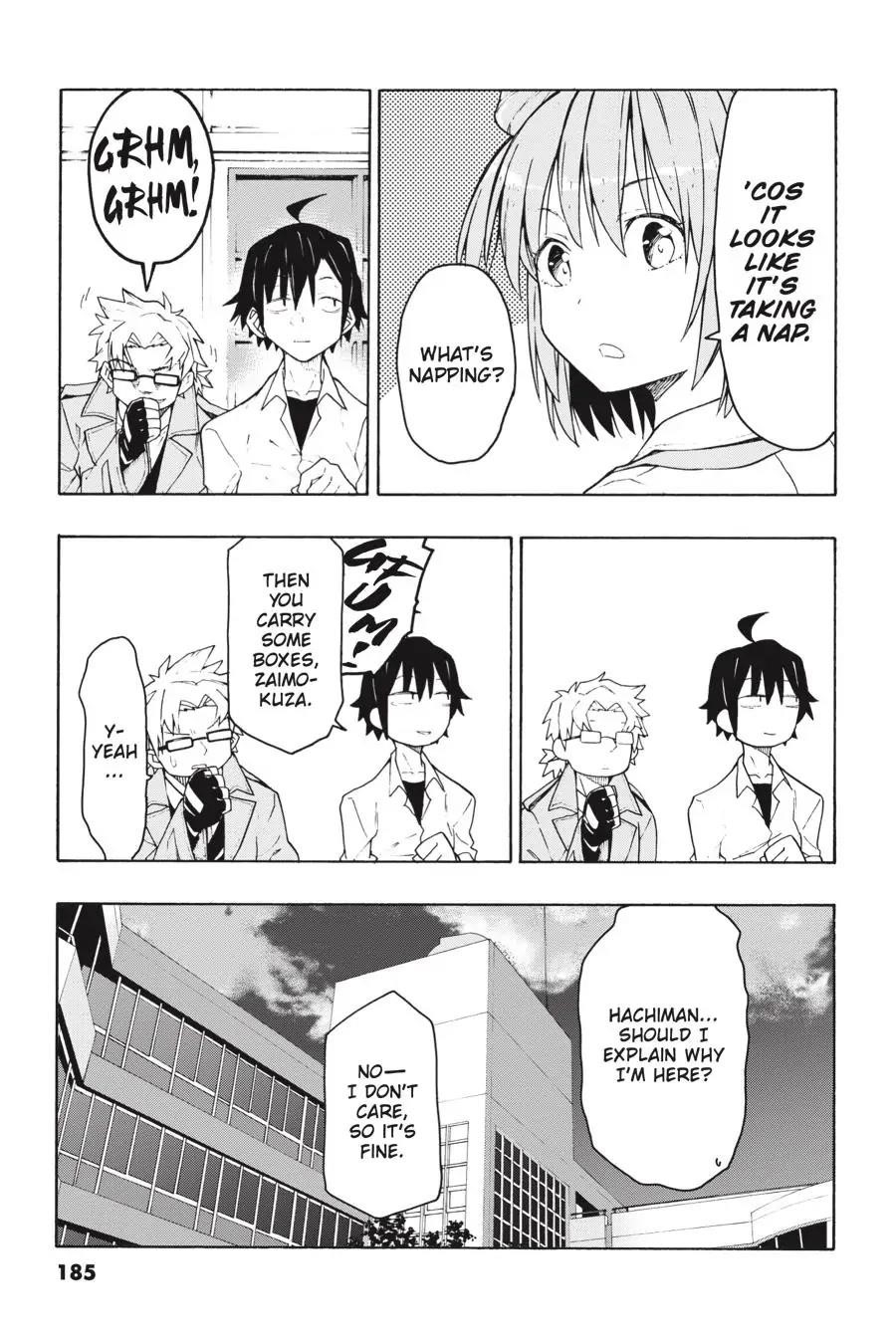 My Youth Romantic Comedy Is Wrong as I Expected @ comic Chapter 70 - Page 23