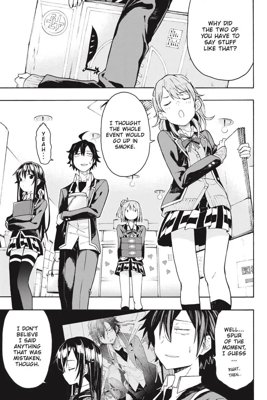 My Youth Romantic Comedy Is Wrong as I Expected @ comic Chapter 70 - Page 3