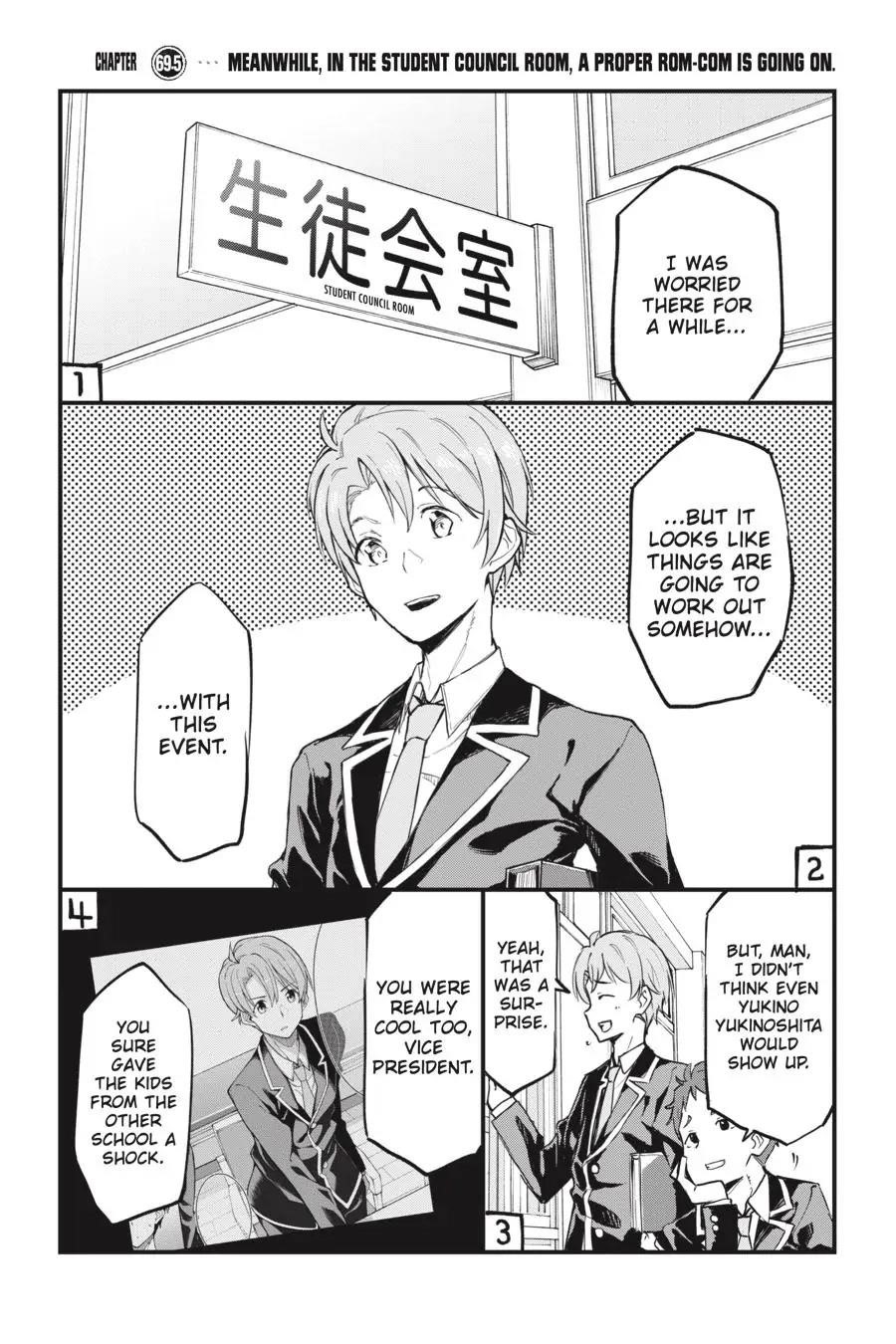 My Youth Romantic Comedy Is Wrong as I Expected @ comic Chapter 70 - Page 46