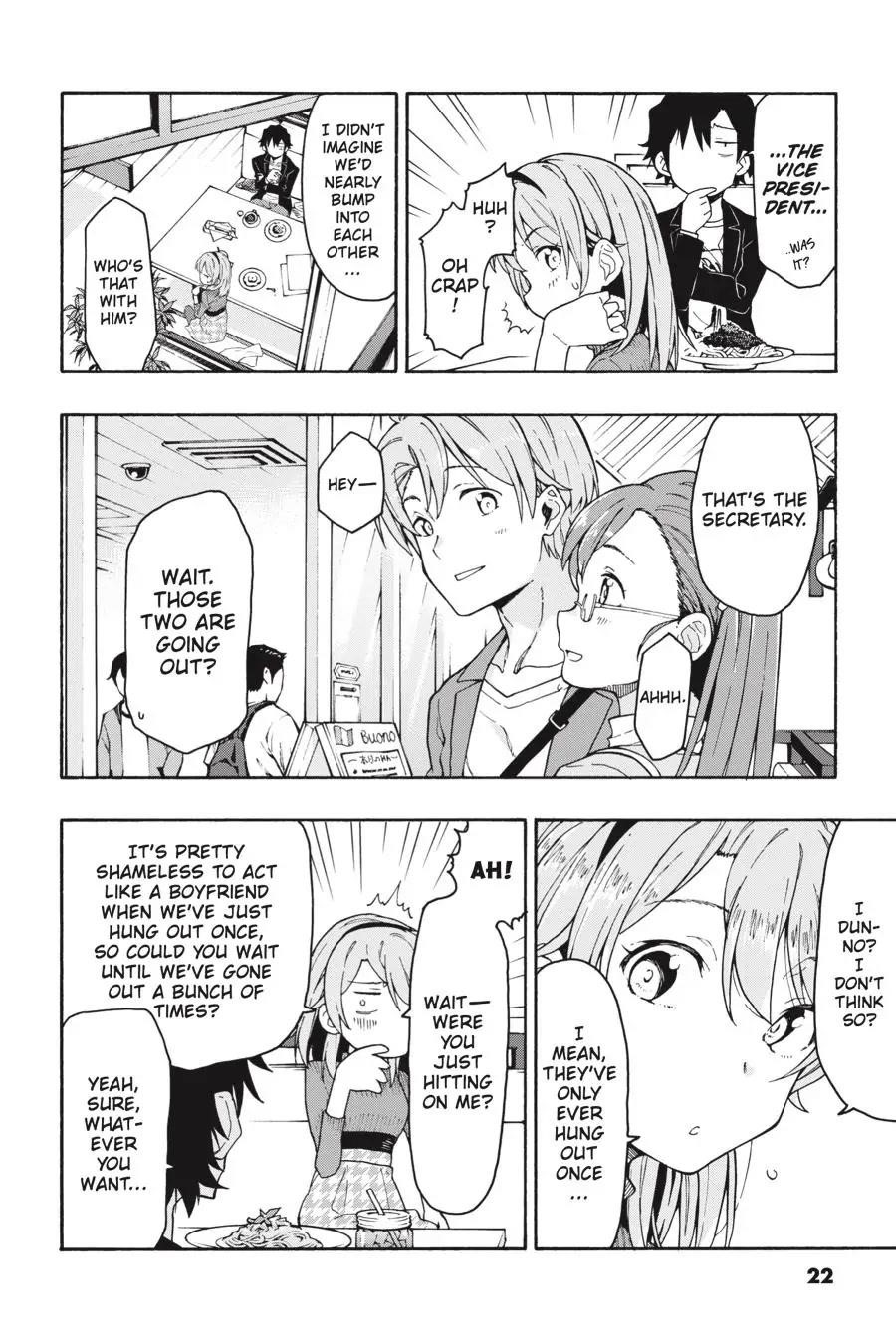 My Youth Romantic Comedy Is Wrong as I Expected @ comic Chapter 71 - Page 22