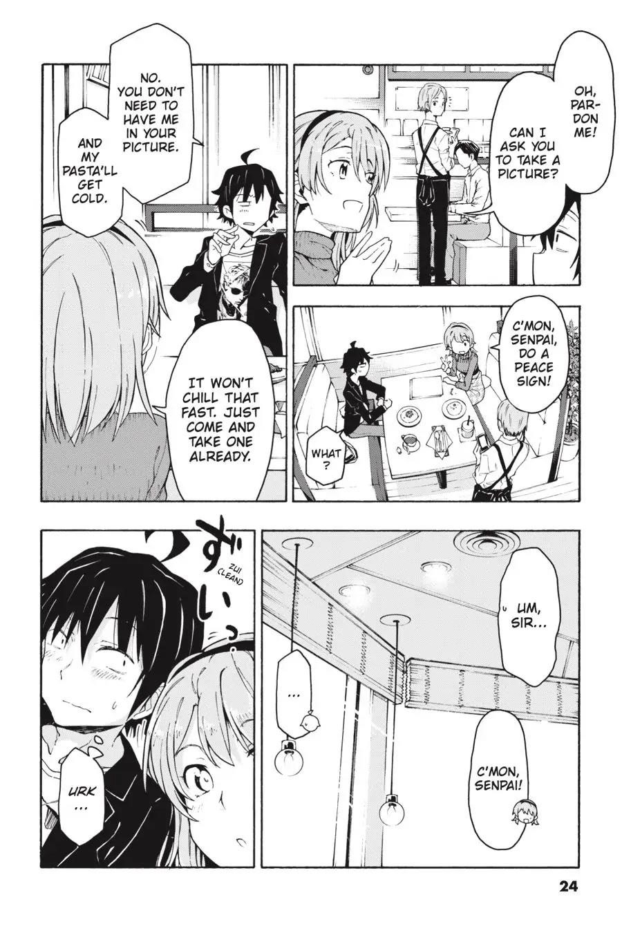 My Youth Romantic Comedy Is Wrong as I Expected @ comic Chapter 71 - Page 24