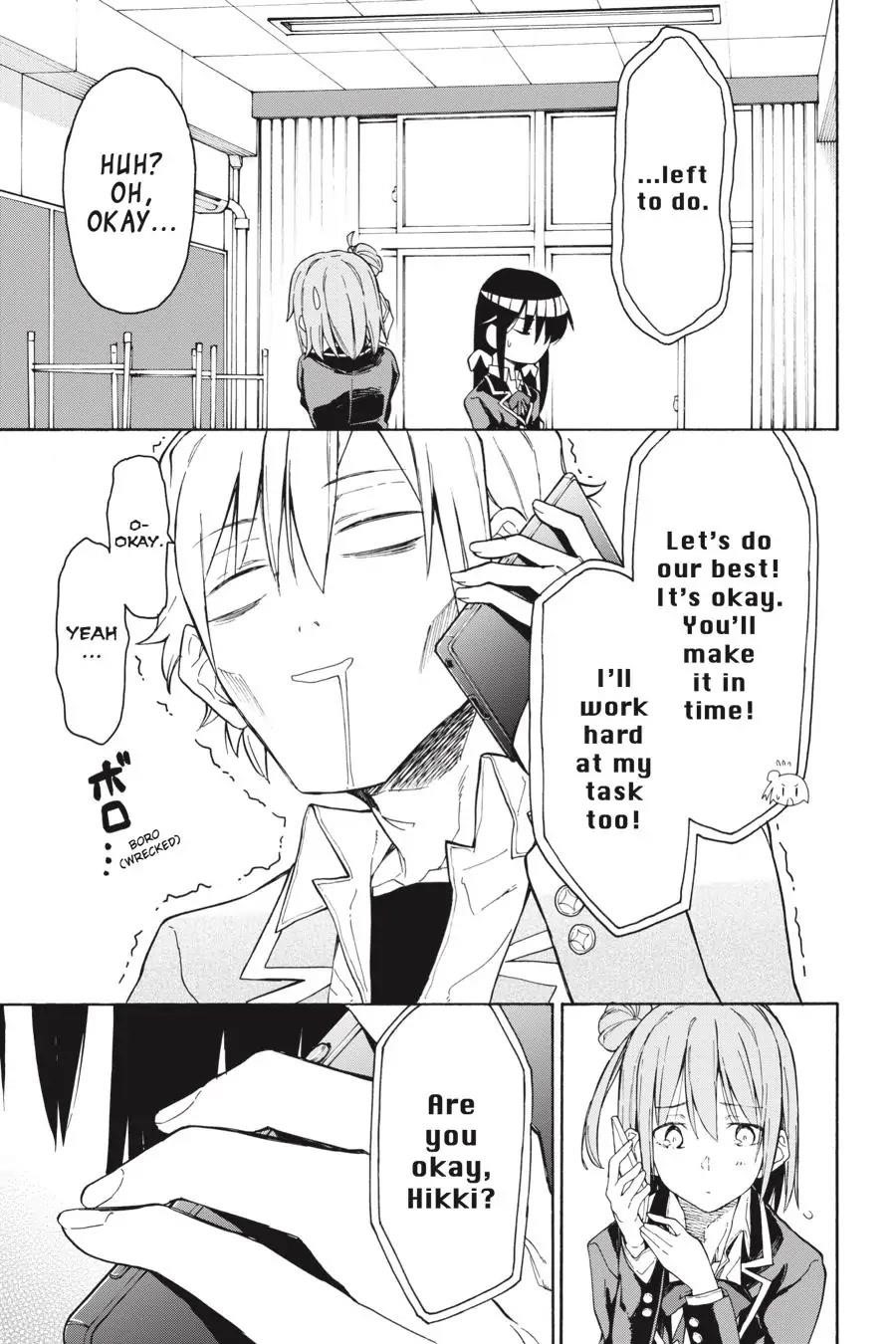 My Youth Romantic Comedy Is Wrong as I Expected @ comic Chapter 72 - Page 19