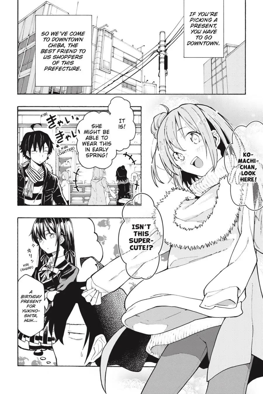 My Youth Romantic Comedy Is Wrong as I Expected @ comic Chapter 74 - Page 4