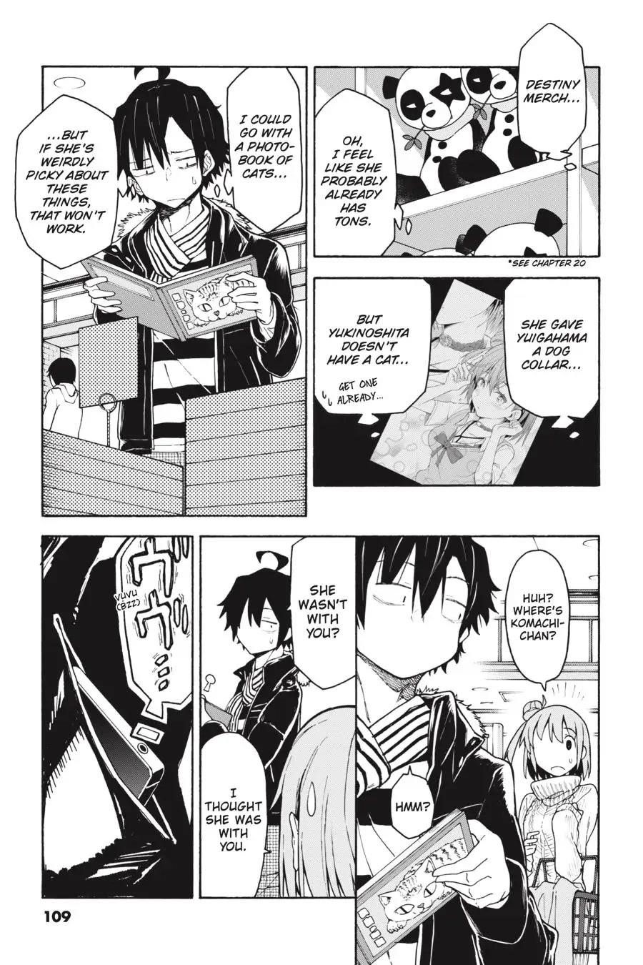 My Youth Romantic Comedy Is Wrong as I Expected @ comic Chapter 74 - Page 5