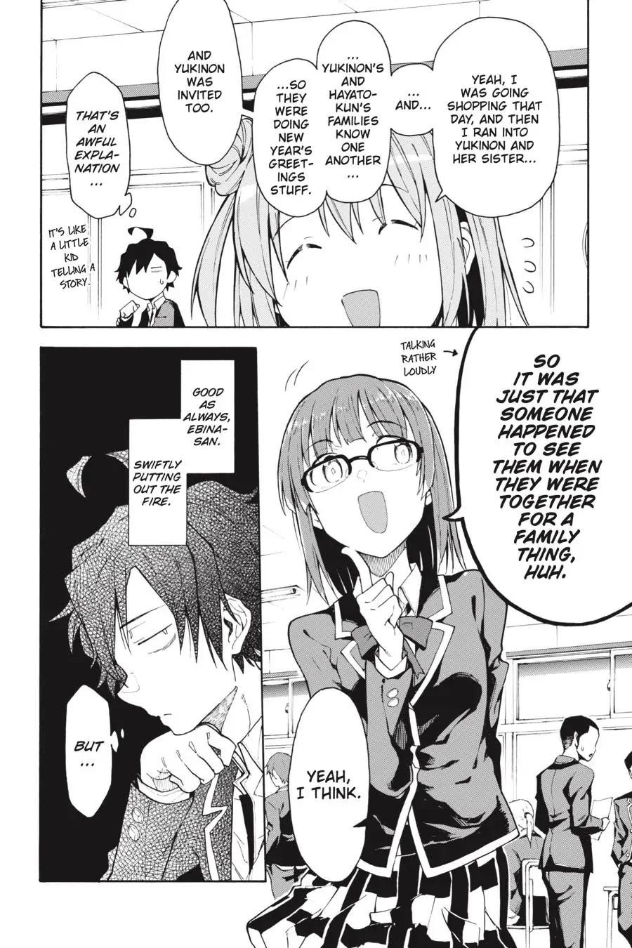 My Youth Romantic Comedy Is Wrong as I Expected @ comic Chapter 75 - Page 16