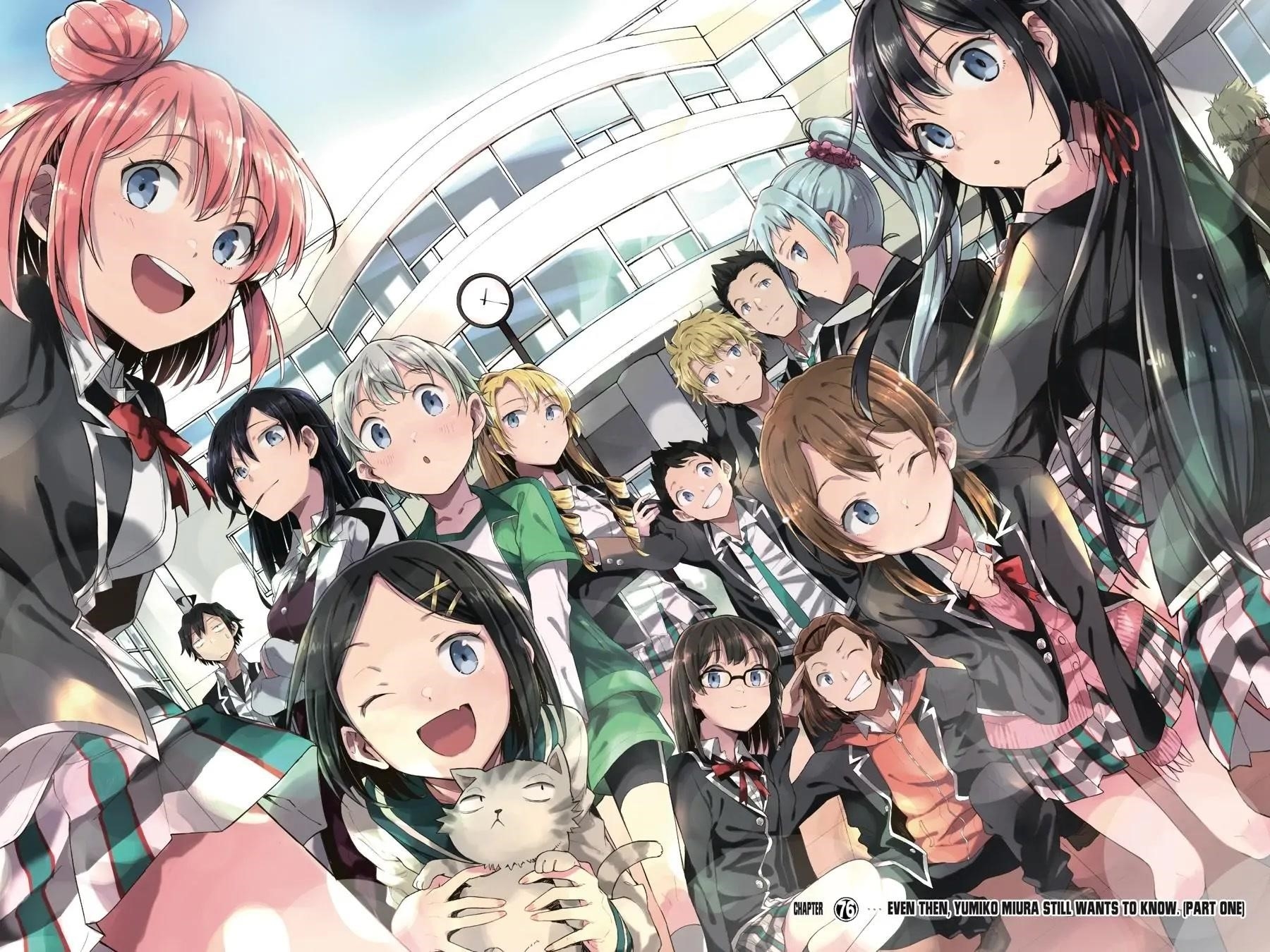 My Youth Romantic Comedy Is Wrong as I Expected @ comic Chapter 76 - Page 3